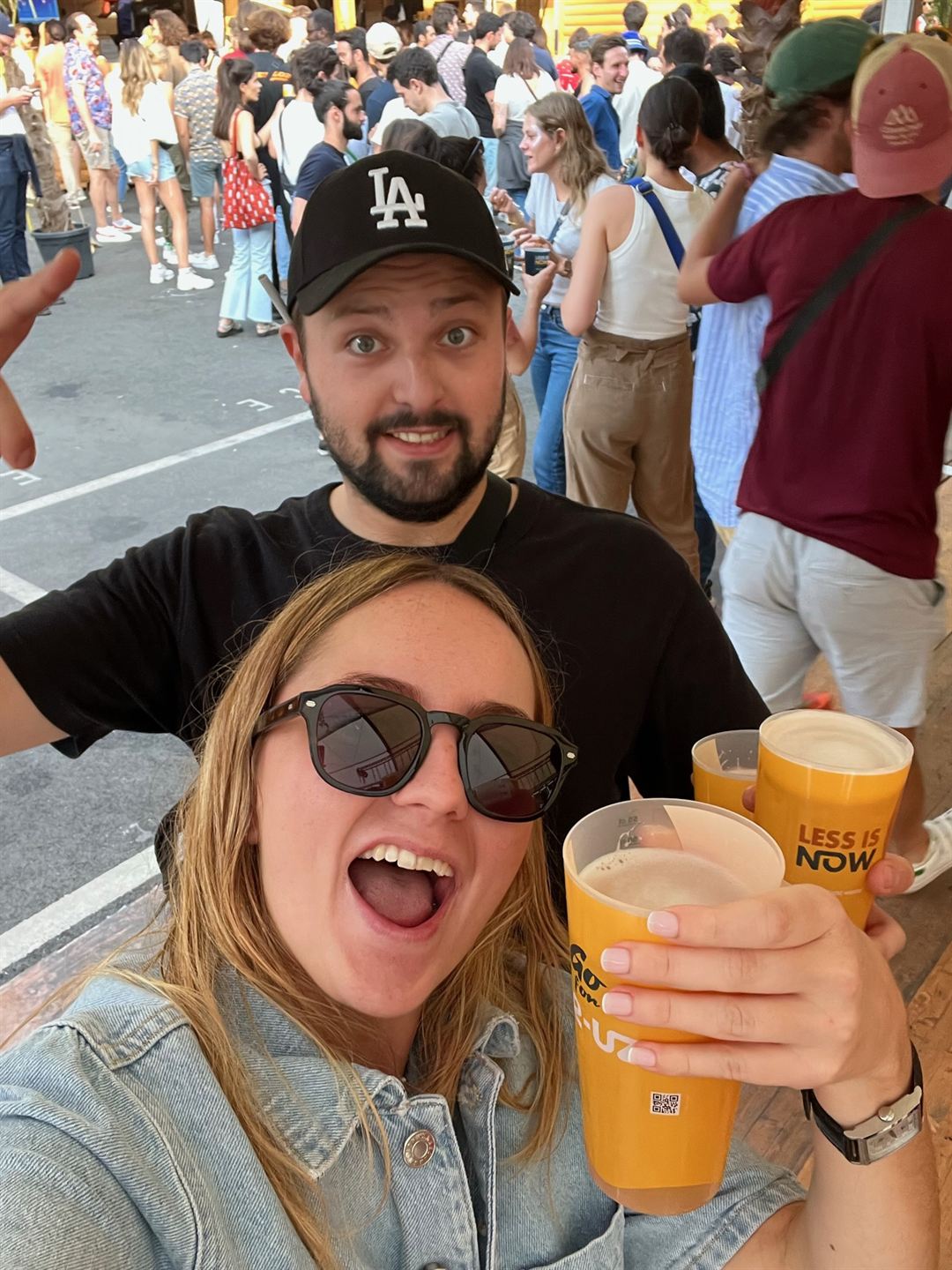 Jules et Sarah en festival