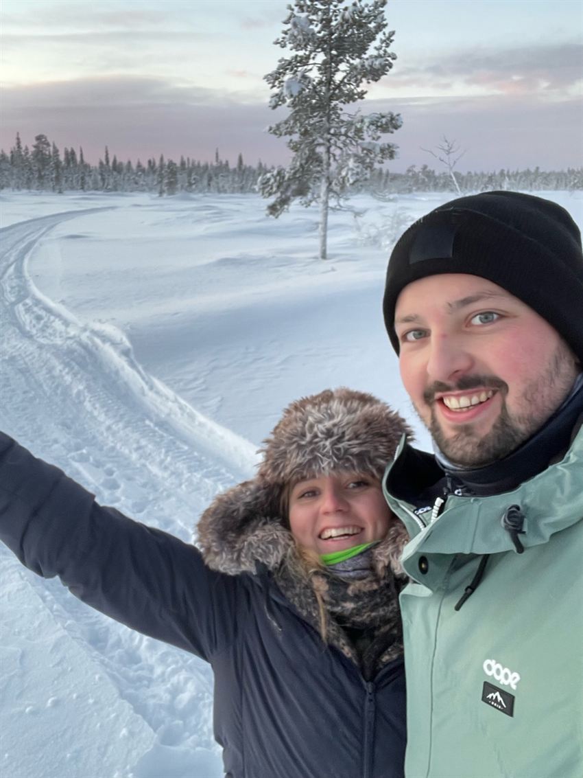 Laponie, Finlande - Jules et Sarah