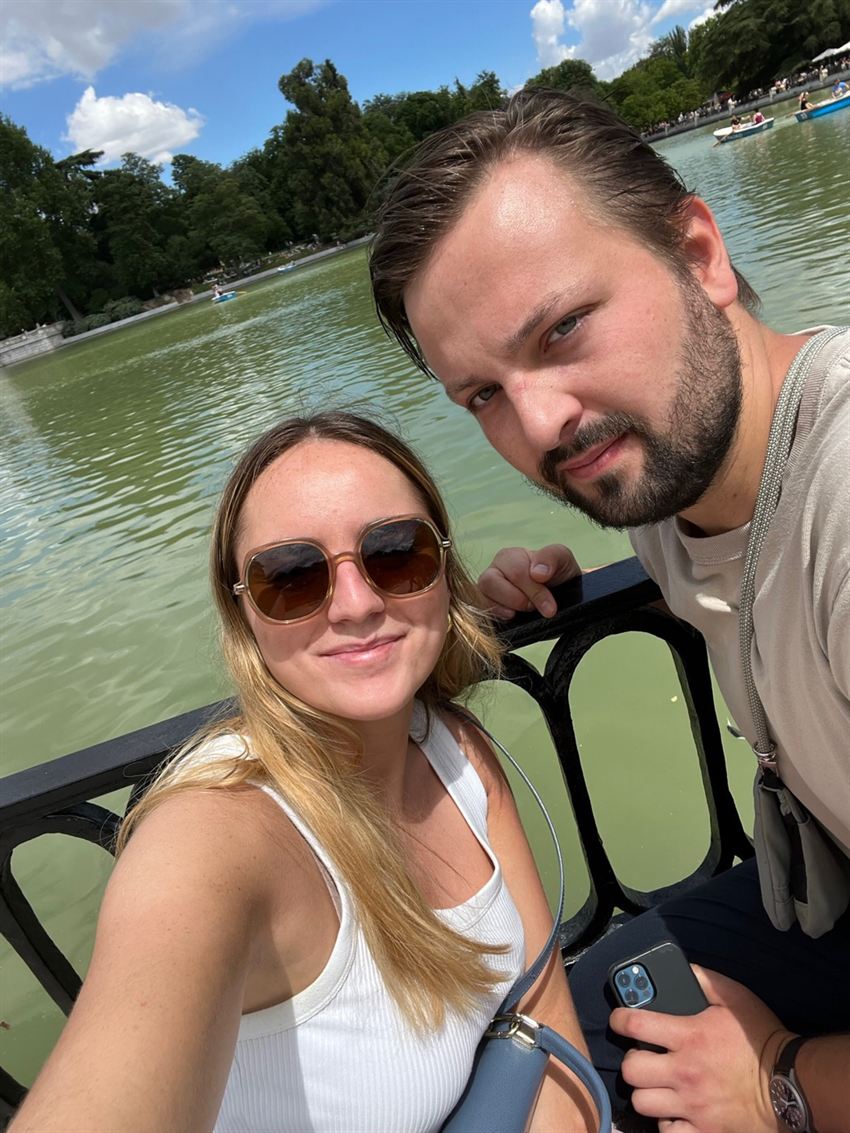 Madrid, Espagne - Jules et Sarah